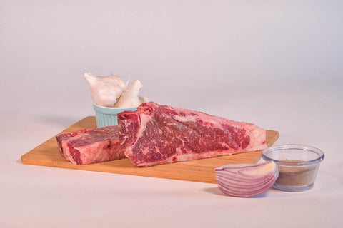 Grain Finished New York Strip Steak - Half Calf