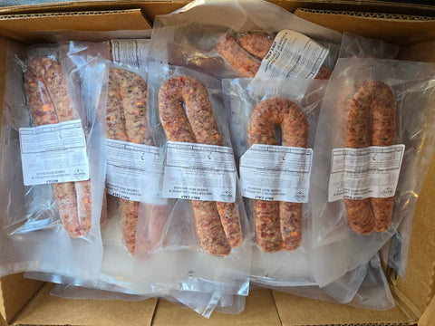 Haecker Family Recipe Beef Sausage - Half Calf