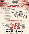 Pasture Raised/Grain Finished Half Calf Deposit - Half Calf