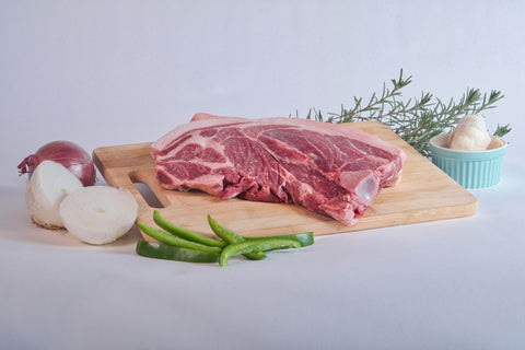 Pastured Heritage Pork Boston Butt Steaks - Half Calf